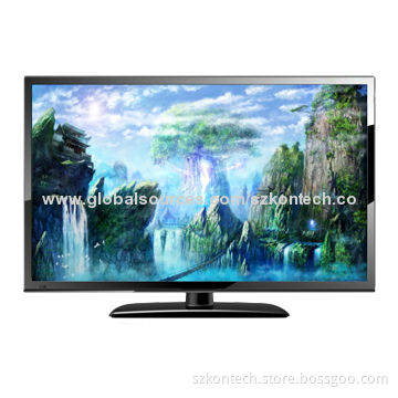 21.5-inch Home LED TV with DVB-T, ATSC, ISDB-T Optional, DVD Combo Built-in Optional